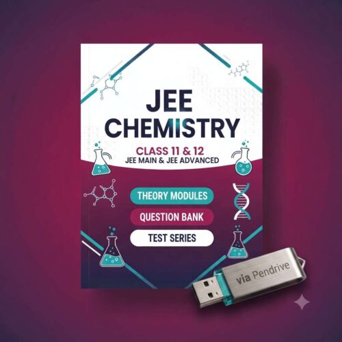 JEE Chemistry Study Material for 11th & 12th via Pen Drive
