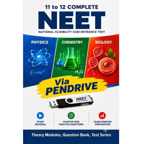NEET Complete study material via pendrive PCM 11to12