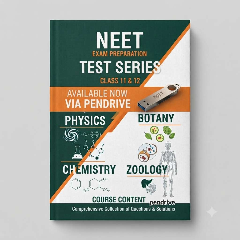 NEET TEST SERIES Study Material Package via Pendrive