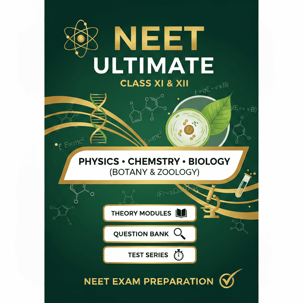 NEET Physics Chemistry Biology Book Cover