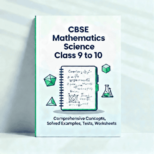 CBSE Mathematics & Science Class 9 to 10 Book Cover 2 compressed