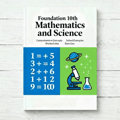 Foundation Mathematics & Science Book Cover class 10th