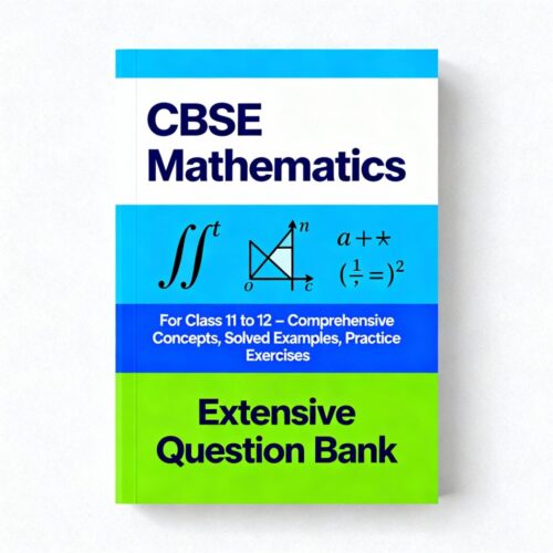 CBSE Mathematics Class 11 to 12 Book Cover