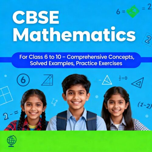 CBSE Mathematics Class 6 to 10 Book Cover compressed