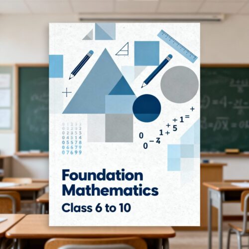 Foundation Mathematics Class 6 to 10 Book Cover